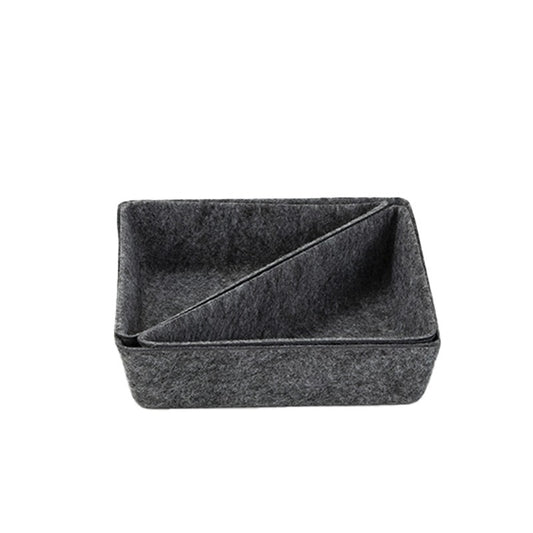 Removable Felt Desktop Organizer Tray Set - main view