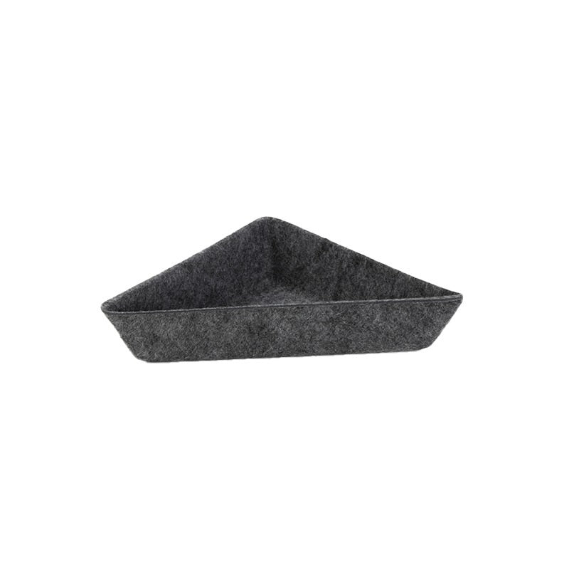 Removable Felt Desktop Organizer Tray Set - detail view