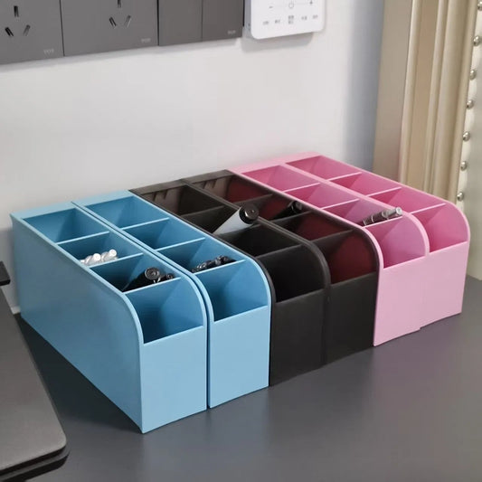 Modular Multi-Slot Desktop Pen Organizer - angle view