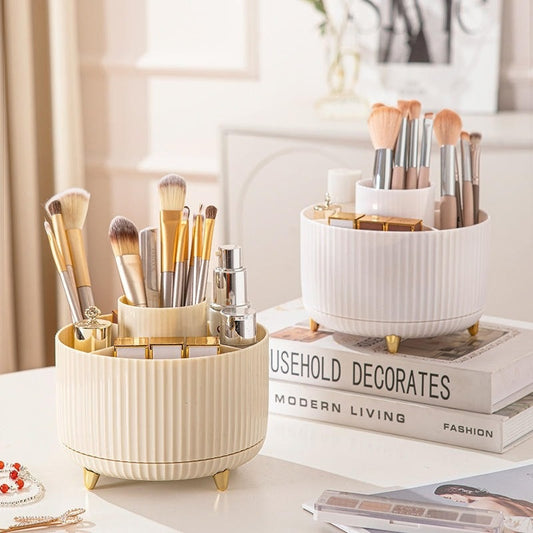 360-Degree Rotating Desktop Supply Organizer - angle view