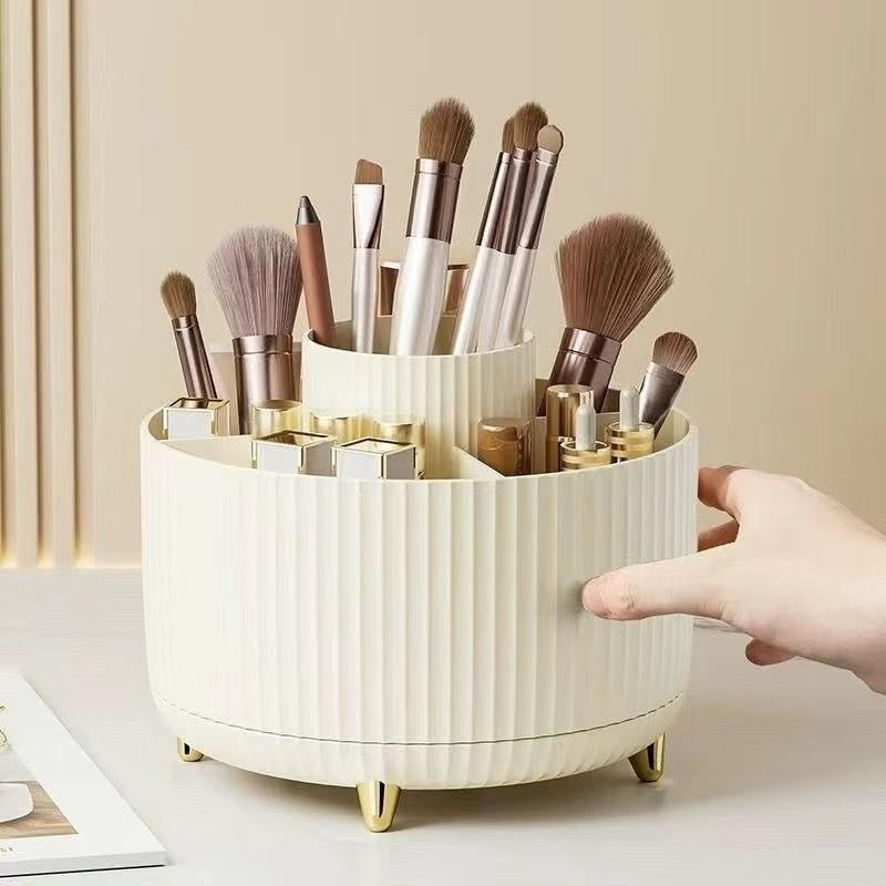 360-Degree Rotating Desktop Supply Organizer - detail view