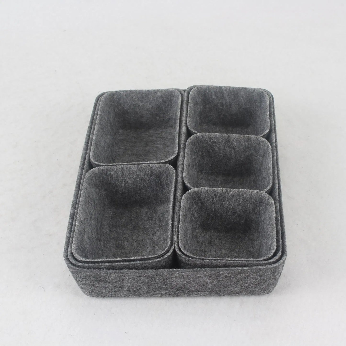 Eight-Piece Felt Drawer Organizer Set - main view