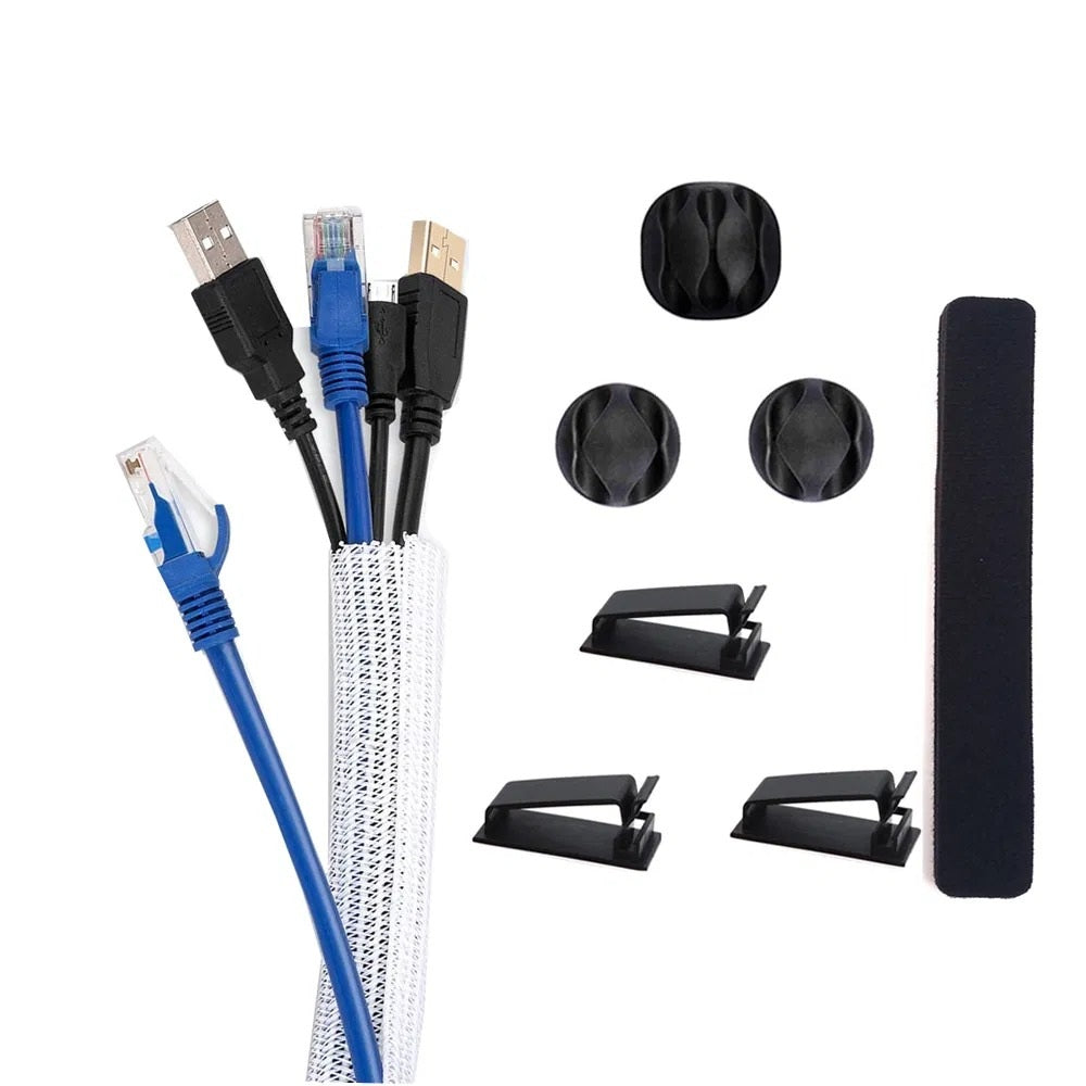 Desktop Cable Management Organizer Kit - main view