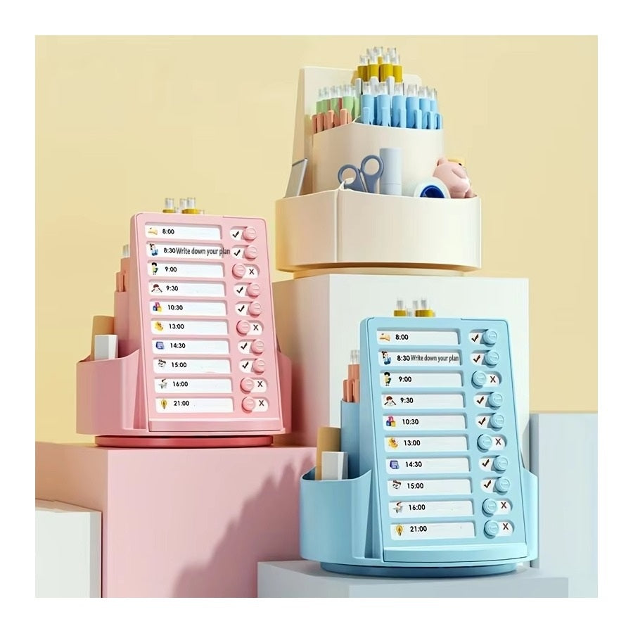 Rotating Multi-Drawer Stationery Organizer - main view