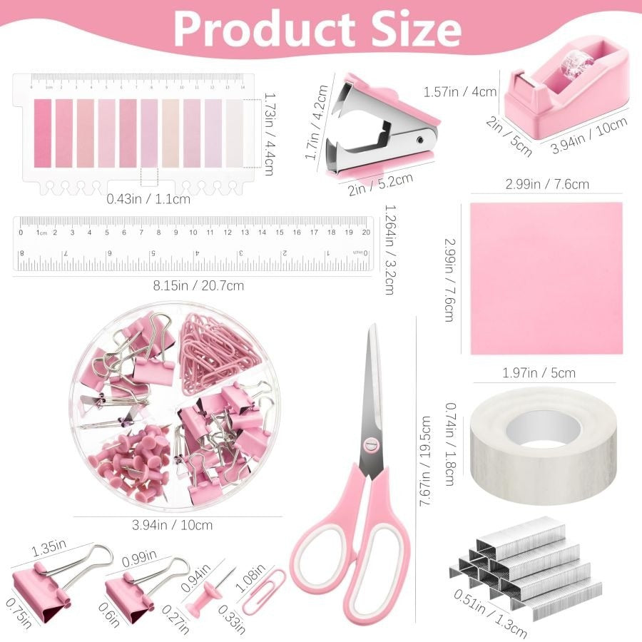 Eleven-Piece Mesh Desk Organizer Set - angle view