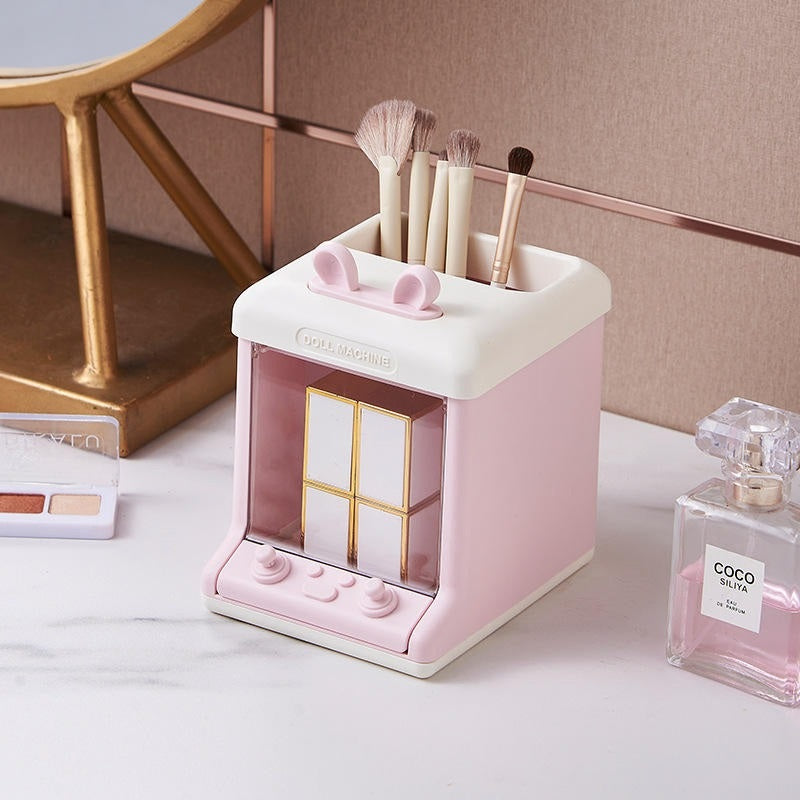 Compact Desktop Storage Cabinet - detail view