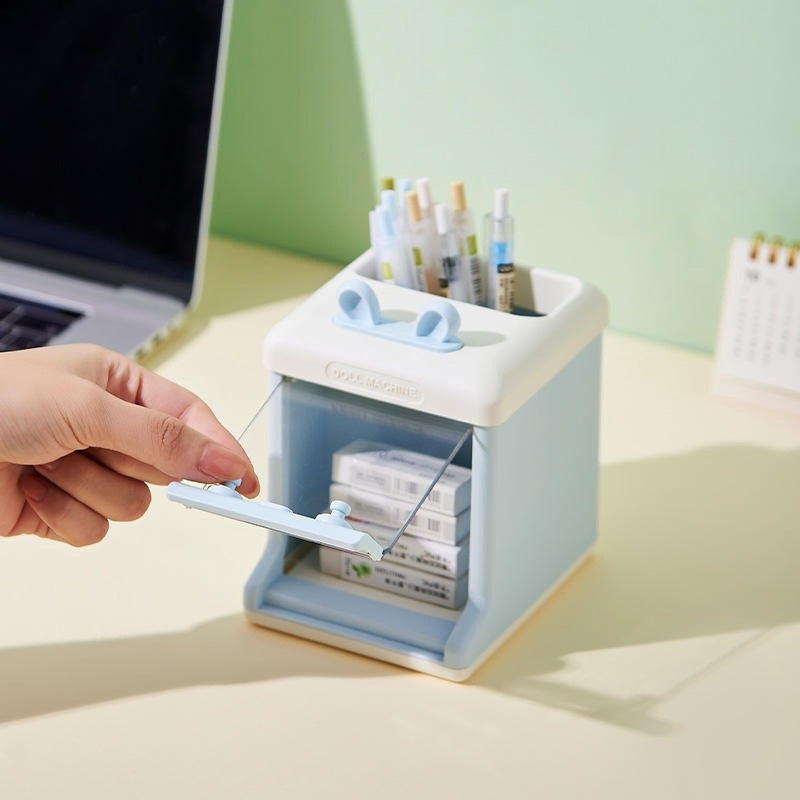 Compact Desktop Storage Cabinet - lifestyle view