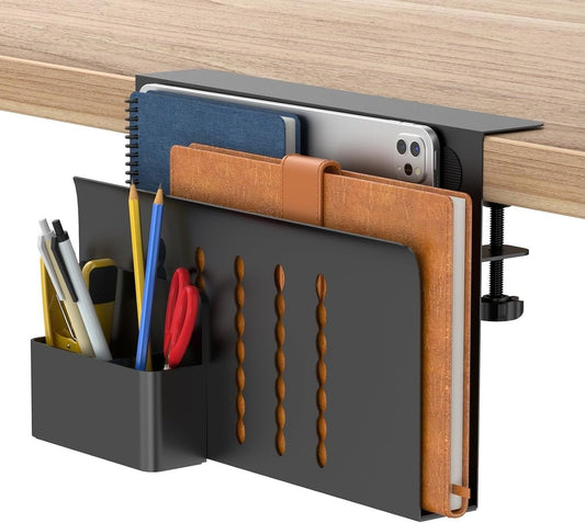 Clamp-On Desk Side Storage Organizer - main view