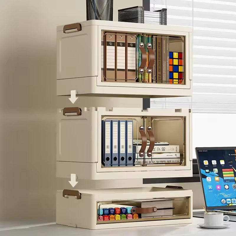 Stackable Desktop Supply Cabinet - lifestyle view