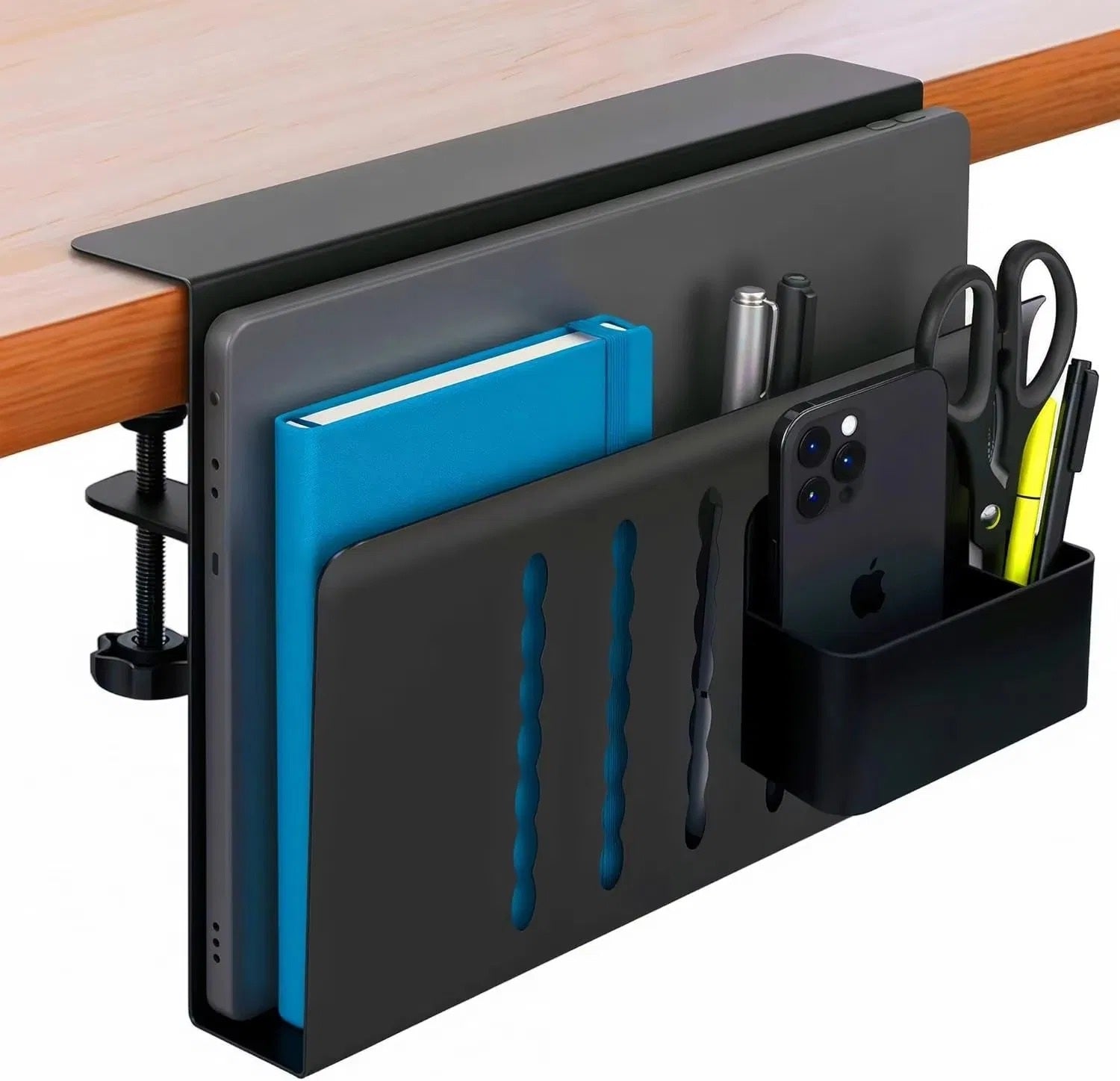 Clamp-On Under-Desk Storage Set - main view