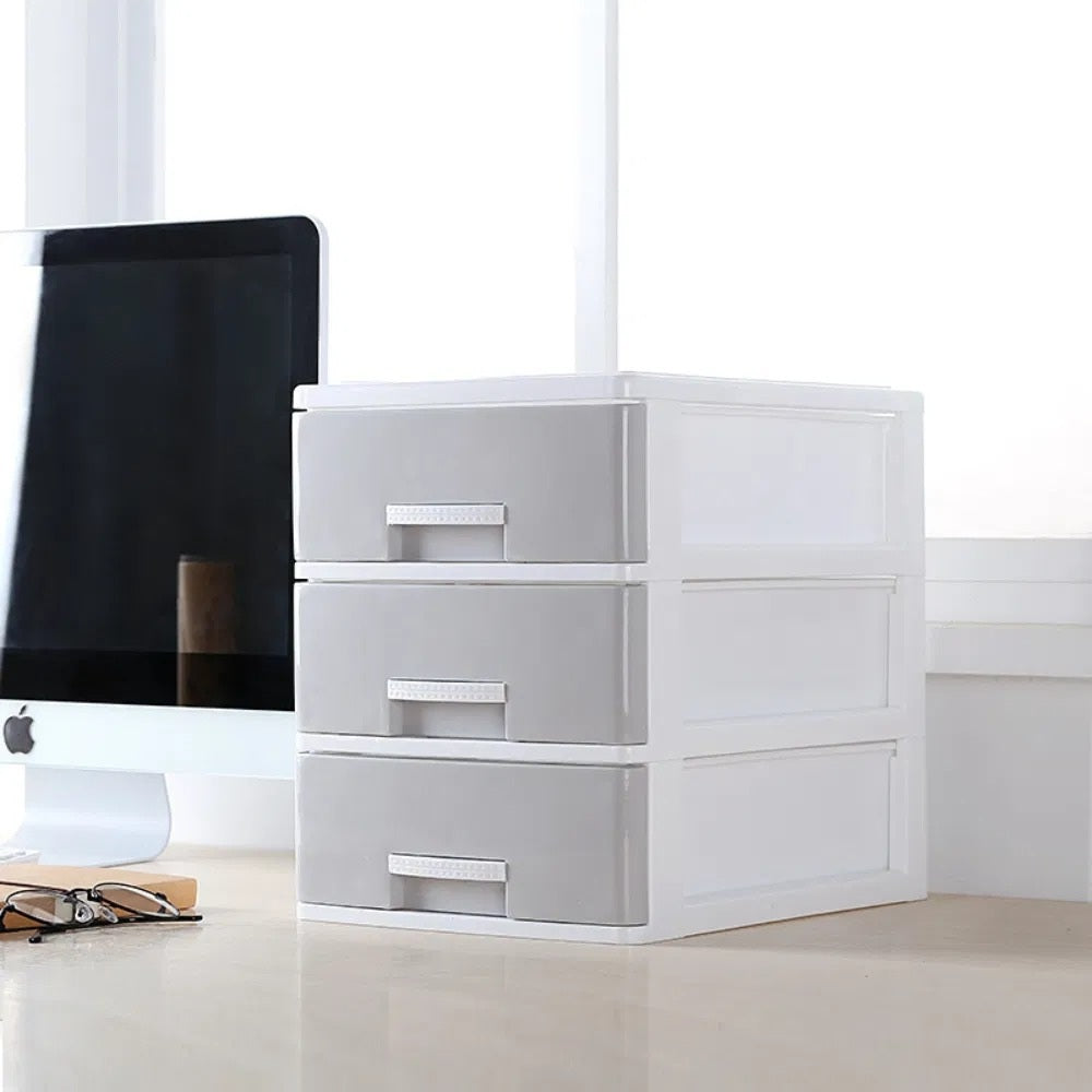 Three-Drawer Desktop Storage Cabinet - main view