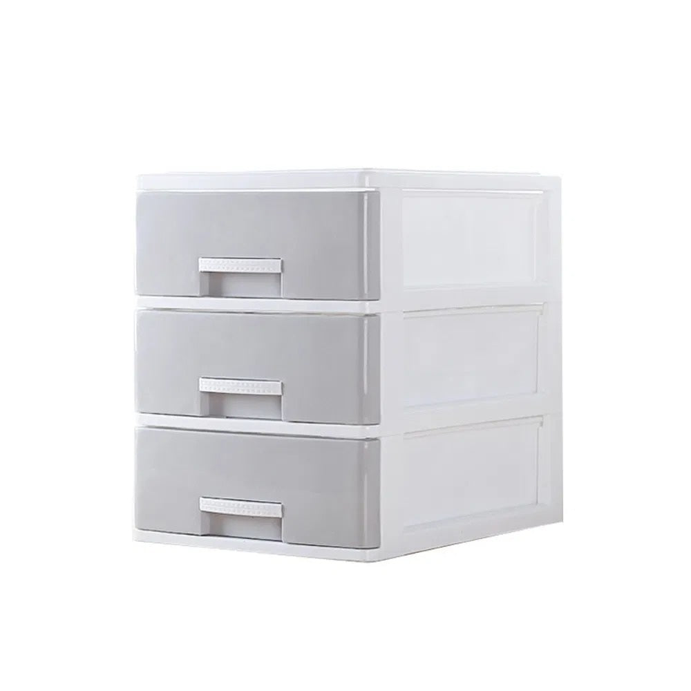 Three-Drawer Desktop Storage Cabinet - lifestyle view